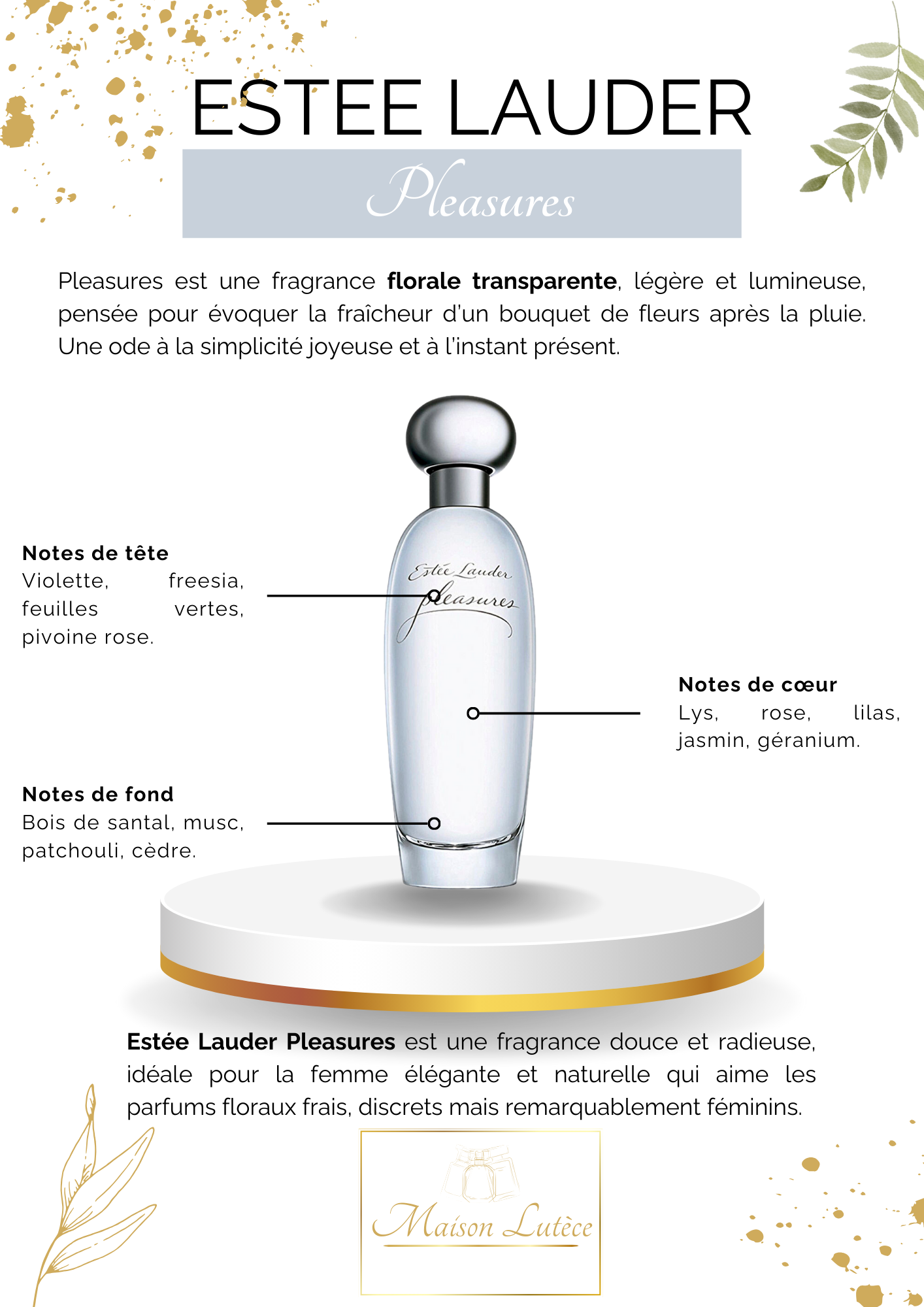 Pleasures – Estée Lauder