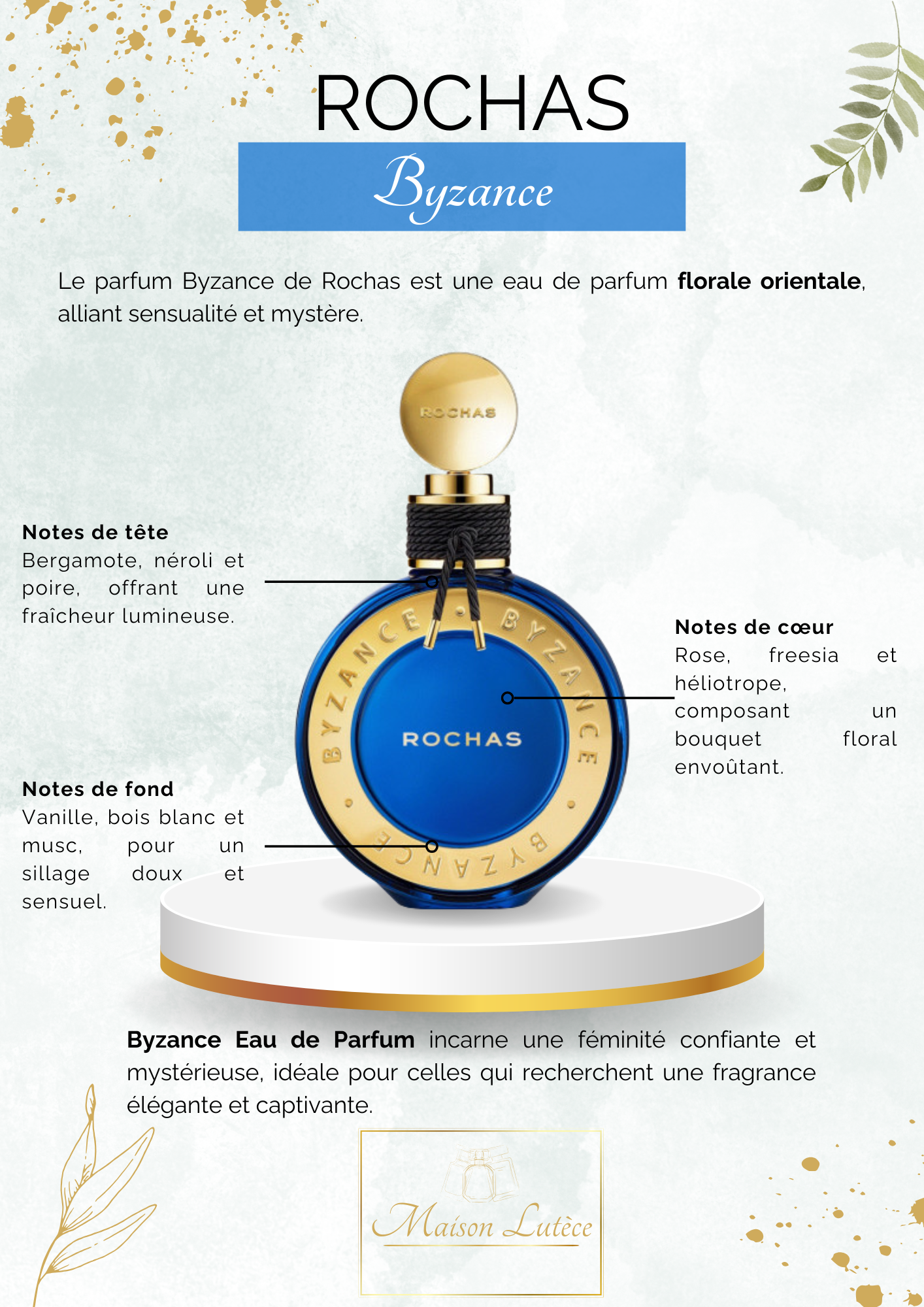 Byzance – Rochas